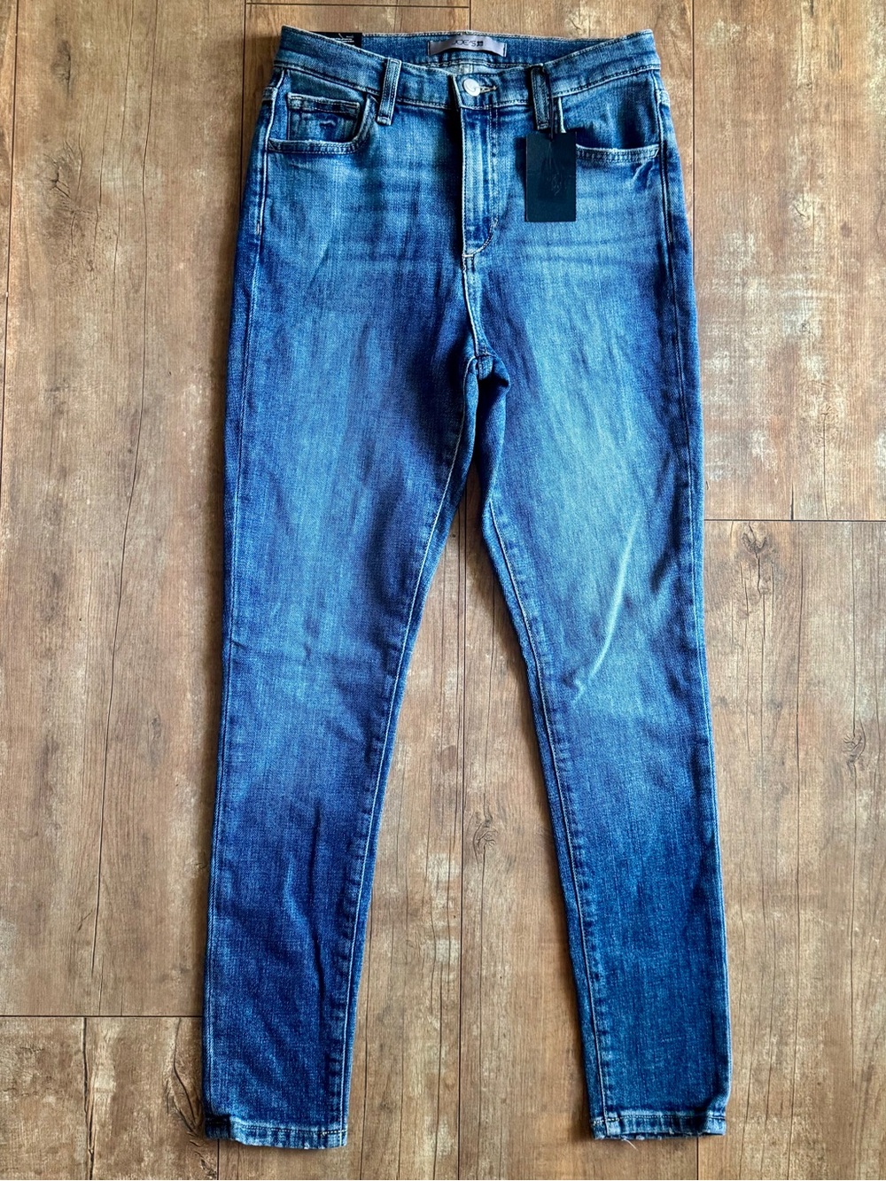 Joe's Jeans NWT High Rise Skinny Curvy Stretch Medium Wash Jeans Size 27